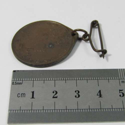 Rhodesia 1953 Queen Elizabeth Coronation medallion presented by Bulawayo