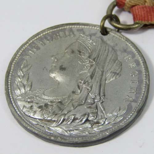 Queen Victoria Restoration of Peace commemorative medal presented by the City of Cape Town