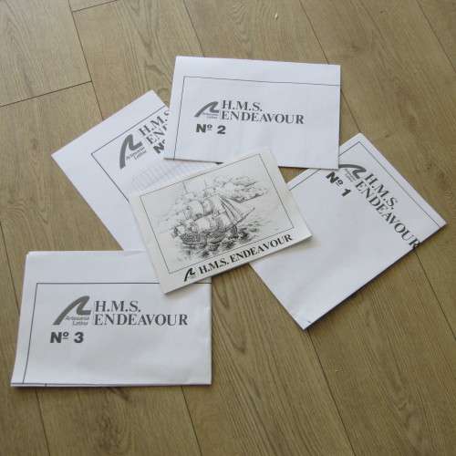 Artesania Latina HMS Endeavour Bark 1768 ship model kit - not build