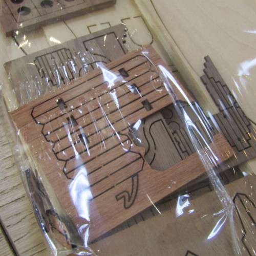 Artesania Latina HMS Endeavour Bark 1768 ship model kit - not build