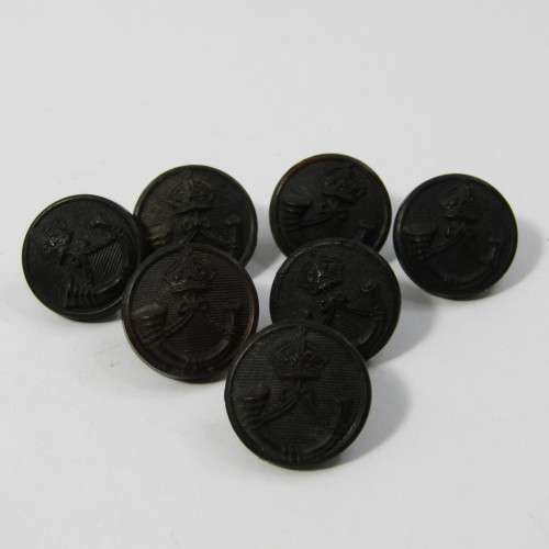 Lot of 10 Kaffrarian Rifles uniform buttons - pre 1961
