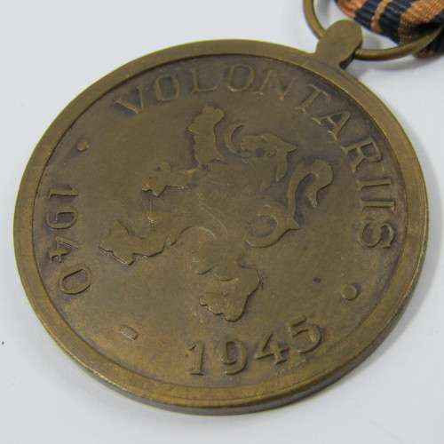 WW2 Belgium Volunteers medal 1940-1945