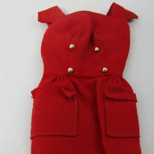 Barbie doll red dress