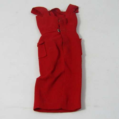 Barbie doll red dress