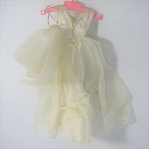 Barbie doll wedding  dress with veil