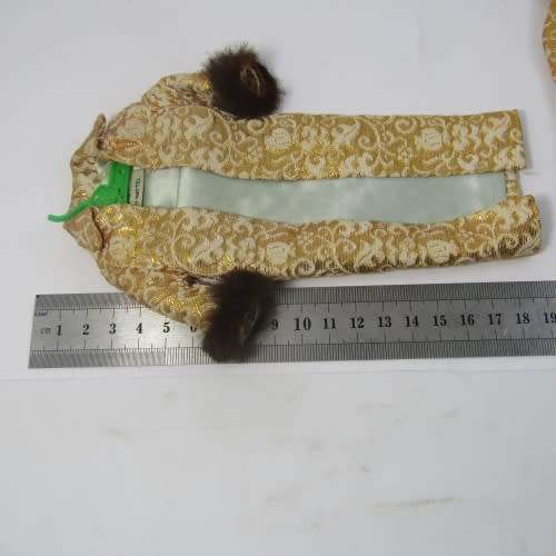 Barbie doll dress with coat and head band