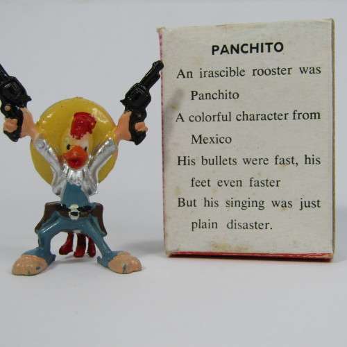 Vintage Disneykins Panchito miniature figurine
