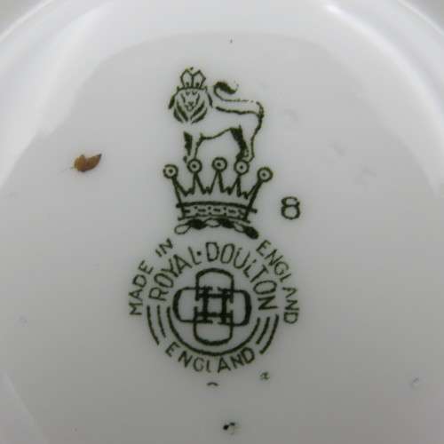 Royal Doulton porcelain cup and saucer