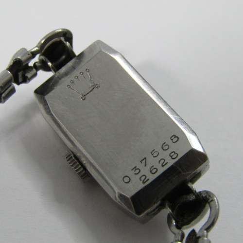 Antique Rolex ladies manual wind wristwatch - rectangular - not running