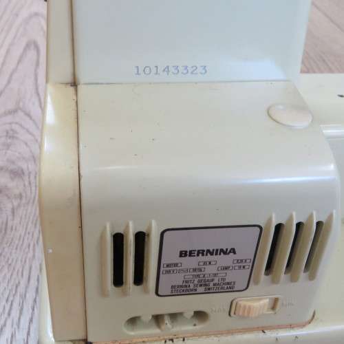 Vintage Bernina Mini-Matic electric sewing machine in case