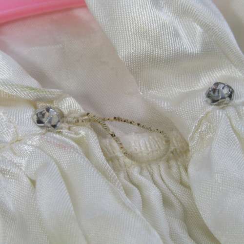 Barbie doll white coat with hat