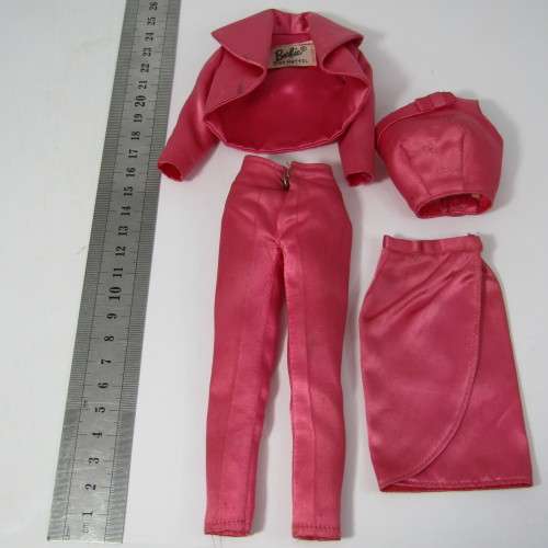 Barbie doll pink clothing set
