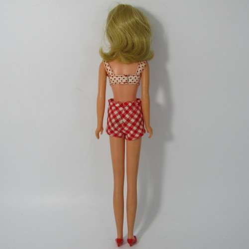 1966 Barbie series - Francie Straight leg doll - marked 1965 Mattel - in original box