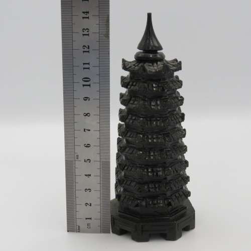 Vintage Jade stone carving of Chinese Immortals of wisdom