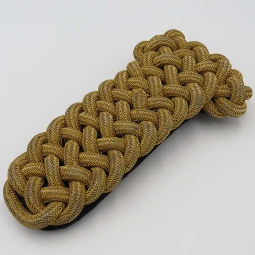 Royal Navy corded shoulder board epaulette