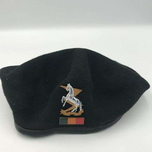 SADF Technical services beret with badge and balkie