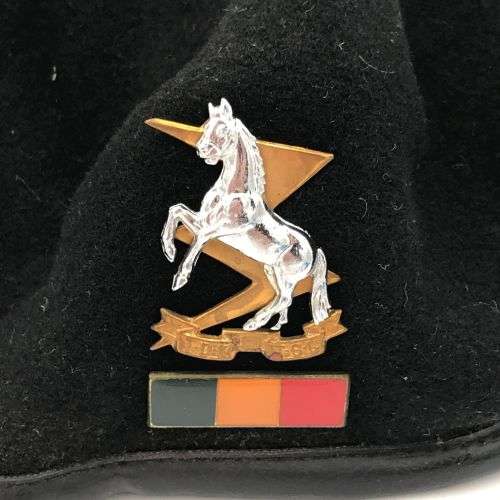 SADF Technical services beret with badge and balkie