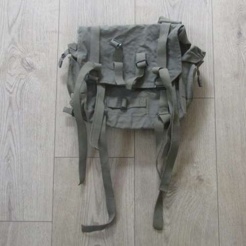 SA Army webbing grootsak back pack