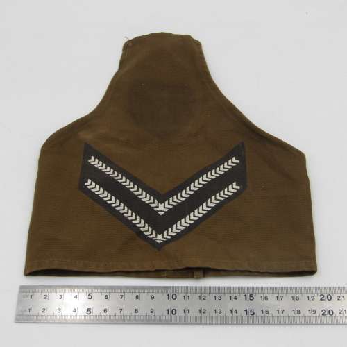 Pair of SADF corporal rank brassards with infantry company badge