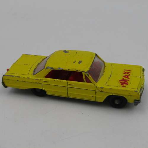Lesney Matchbox #20 Chevrolet Impala Taxi die-cast toy car