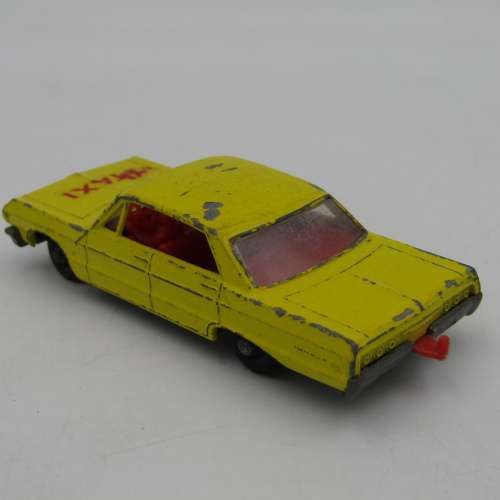 Lesney Matchbox #20 Chevrolet Impala Taxi die-cast toy car