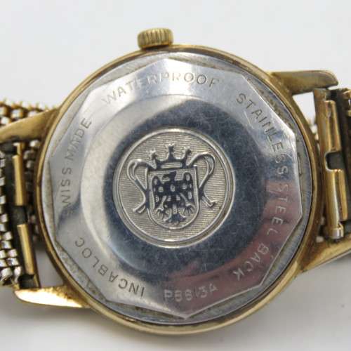 Vintage Revue Sea Eagle automatic men`s watch with date - working