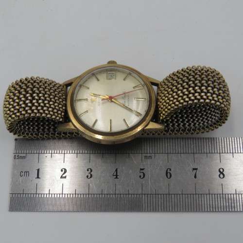 Vintage Revue Sea Eagle automatic men`s watch with date - working