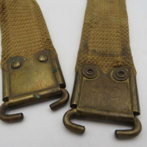 SADF Khaki webbing rifle sling - Length 110cm