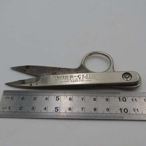 Vintage Wiss-Clip sewing scissors