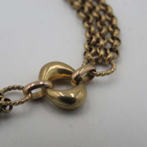 9kt Gold bracelet - Vintage - Weighs 6,5 g - Length 20 cm 9kt Gold bracelet - Vintage - Weighs 6,5 g