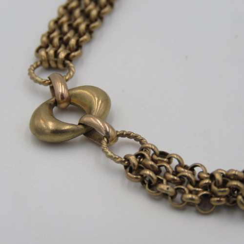 9kt Gold bracelet - Vintage - Weighs 6,5 g - Length 20 cm 9kt Gold bracelet - Vintage - Weighs 6,5 g