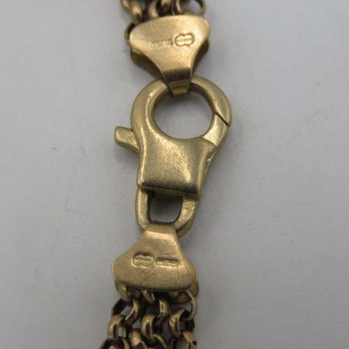 9kt Gold bracelet - Vintage - Weighs 6,5 g - Length 20 cm 9kt Gold bracelet - Vintage - Weighs 6,5 g