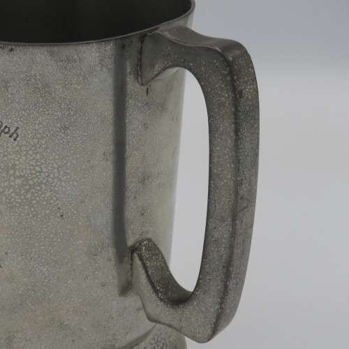 Lot of 2 cups that belonged to H.E Fletcher who recieved a Distinguished Flying cross in WW1