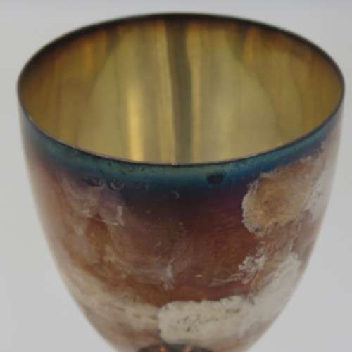 Lot of 2 cups that belonged to H.E Fletcher who recieved a Distinguished Flying cross in WW1