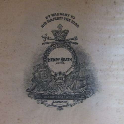 Henry Heath Fir Top Hat - Victorian Era Beautiful condition Leather case with damaged lid