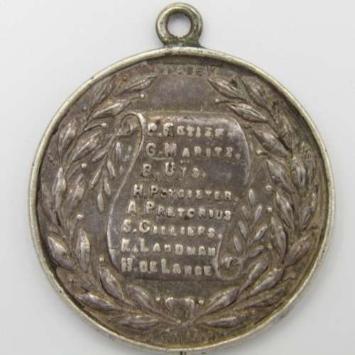 De Oude Voortrekkerskerk Dingaansdag commemoration silver medallion