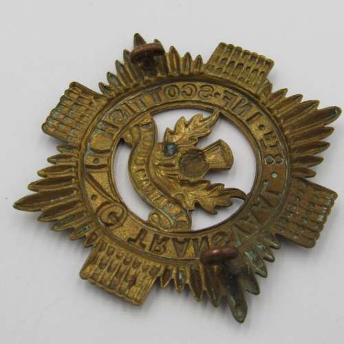 Transvaal Scottish 8th Infantry cap badge