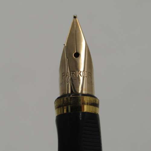 Vintage Sterling silver Parker Pen with 14kt gold nib