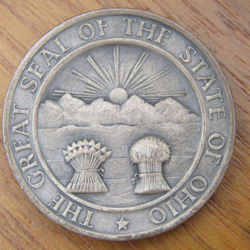 Silver Wright Brothers Aeroplane Replica - Model #583/1000