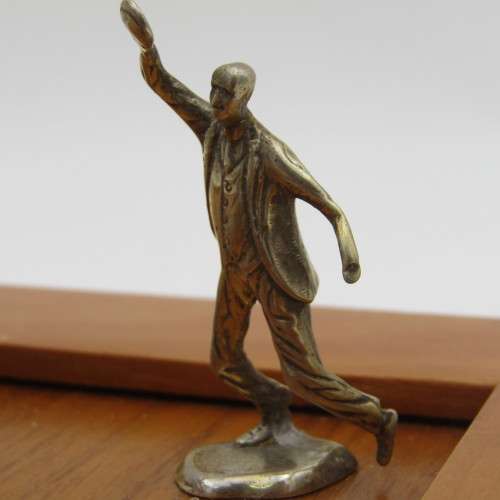 Silver Wright Brothers Aeroplane Replica - Model #583/1000