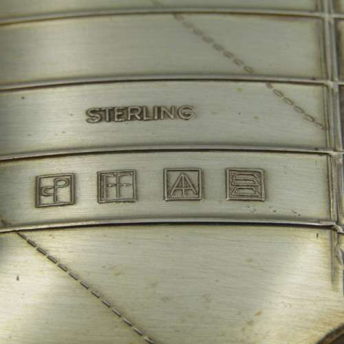 Silver Wright Brothers Aeroplane Replica - Model #583/1000