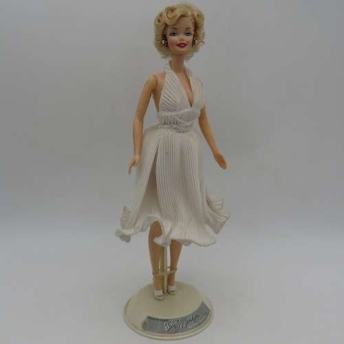 Barbie as Marilyn Monroe limited edition doll with stand