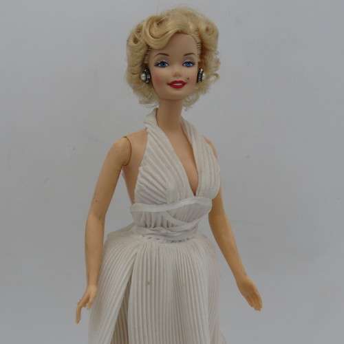 Barbie as Marilyn Monroe limited edition doll with stand