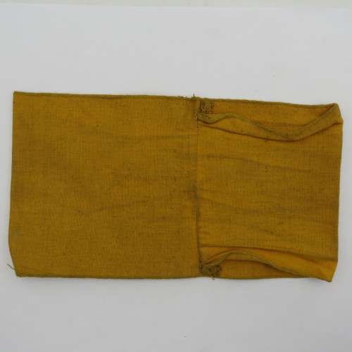 WW2 German Army Deutsche Wehrmacht yellow armband- used by  Foreign workers and civilians employed b