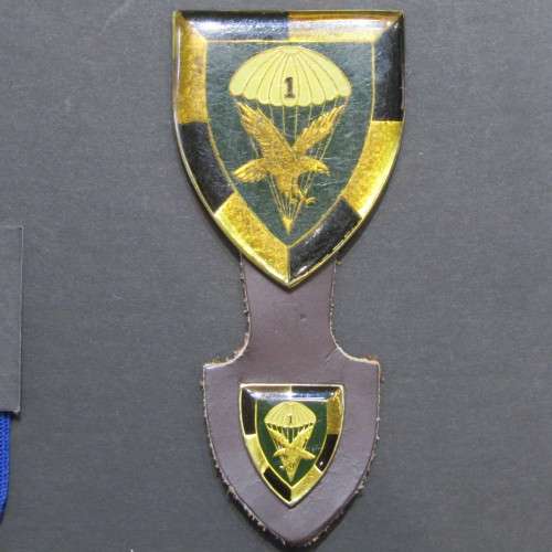 SADF Border War Medal and badges display of Paratrooper Van der Merwe