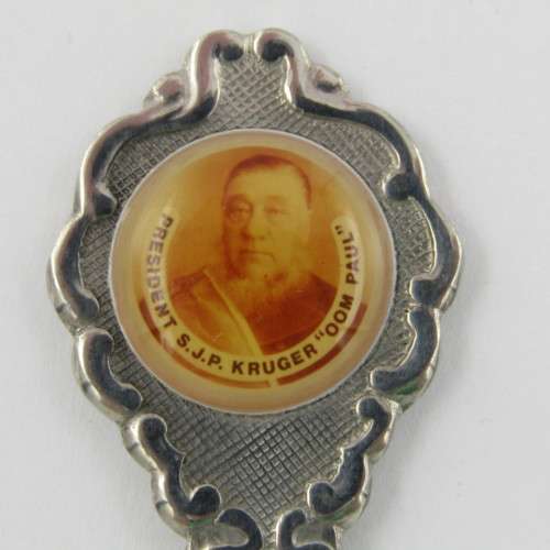 Lot of 3 Paul Kruger souvenir spoons