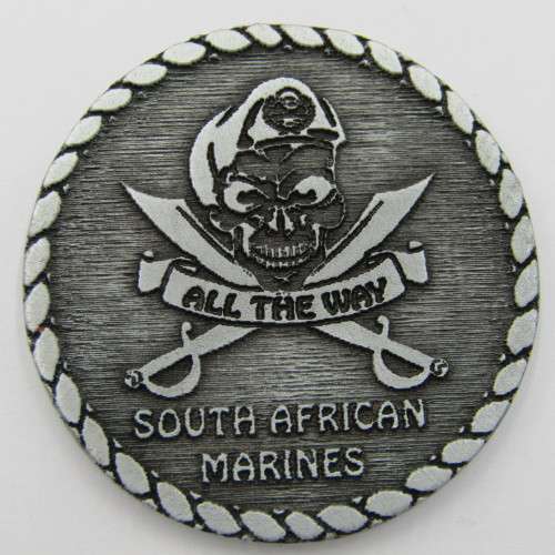 South African Marines Veteran medallion #003