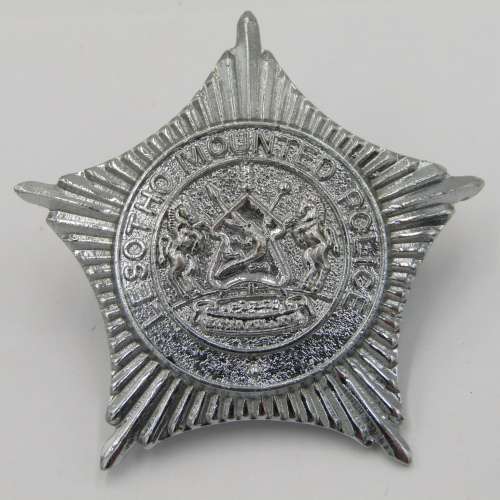 Lesotho Mounted Police cap badge