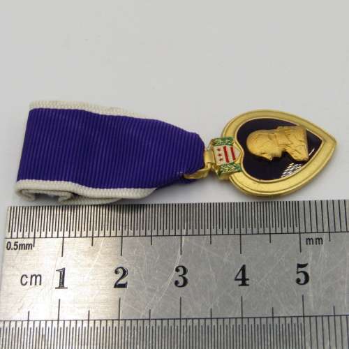 US Army Purple Heart miniature medal