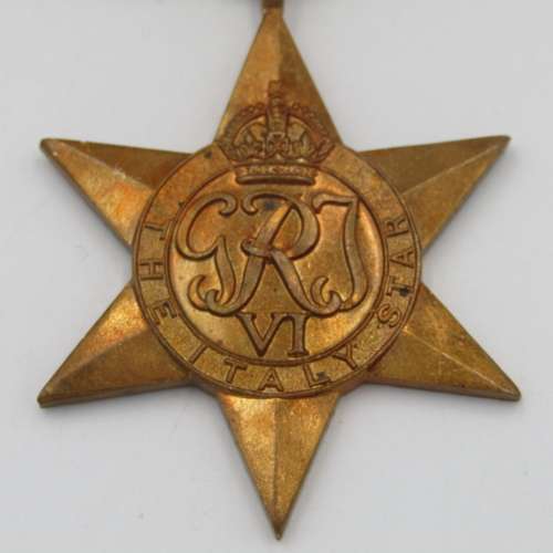 WW2 The Italy Star medal - unnamed version